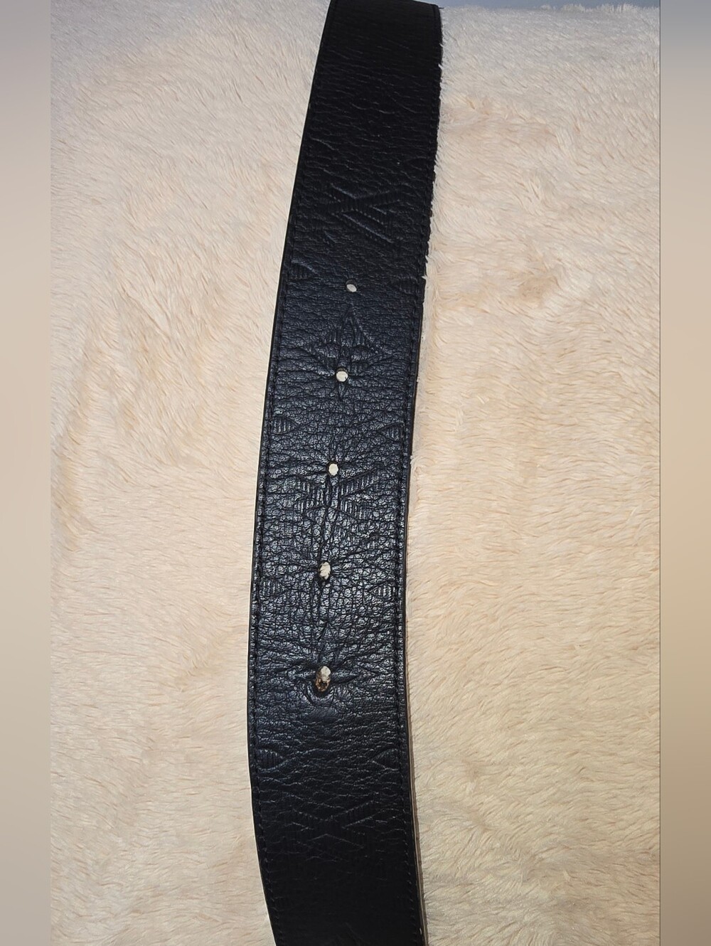 Louis Vuitton LV Shadow 40mm 90/36 Reversible Belt Black - Picture 10 of 14
